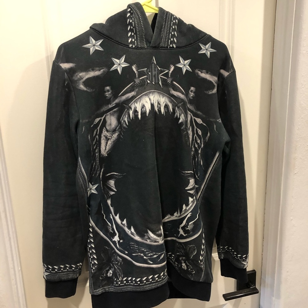 Givenchy shark mermaid hoodie $1400